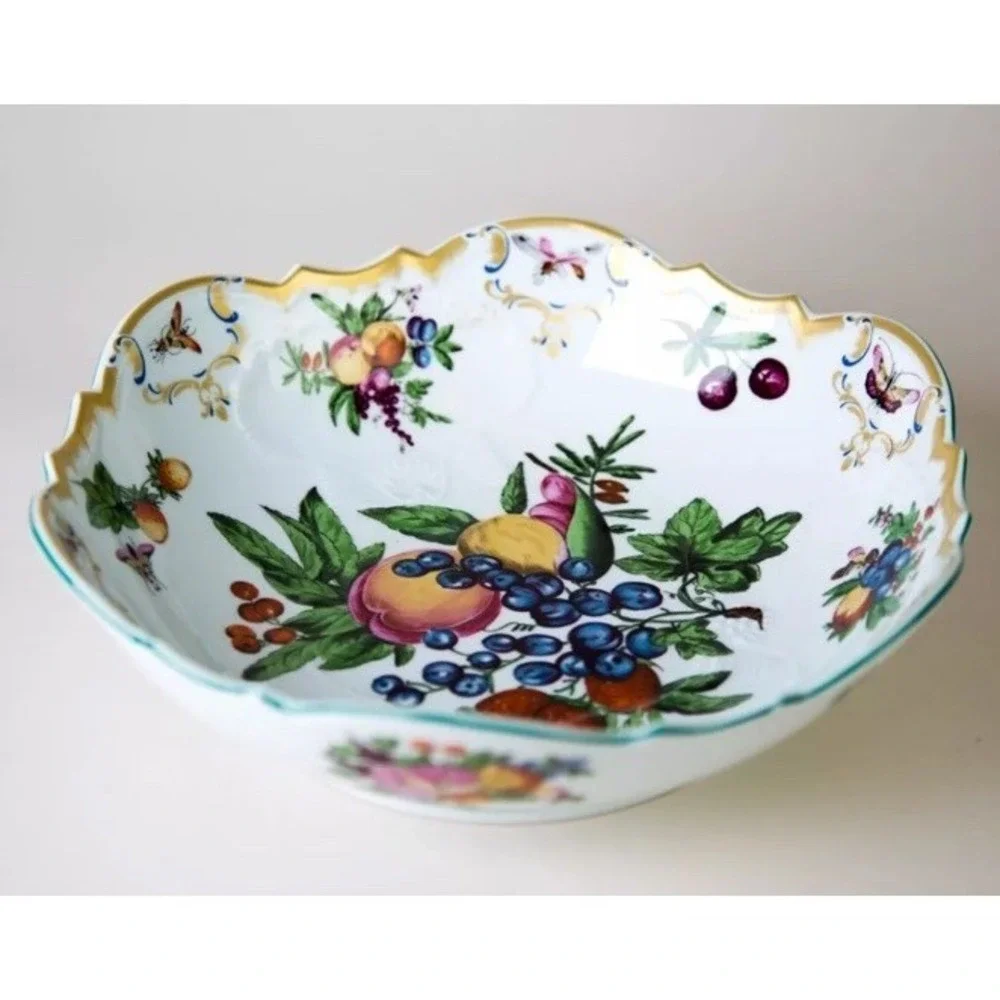 Mottahedeh‎ Duke of Gloucester Large Salad Serving Bowl 10